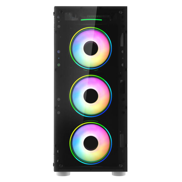 Gaming PC Tower: Intel Core i7, 8GB RAM, 1TB+256GB SSD, GT730 2GB, Windows 11, 6 Fan RGB Case - Image 5