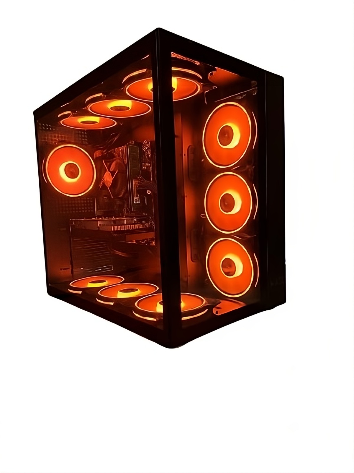 Gaming PC Bundle - Ryzen 7 5700, 32GB RAM, RTX 3060 12GB, 2TB M.2 SSD, Glass Side RGB Case, 650W PSU, Windows 11 Pro, 27" Monitor, Gaming Keyboard & Mouse BLACK 10 FAN 7 Gaming PC Bundle - Ryzen 7 5700, 32GB RAM, RTX 3060 12GB, 2TB M.2 SSD, Glass Side RGB Case, 650W PSU, Windows 11 Pro, 27" Monitor, Gaming Keyboard & Mouse BLACK 10 FAN - Image 7